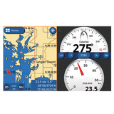 Furuno - 7" GPS/Chartplotter/Fishfinder 50/200, 600W, 1kW, Single Channel  CHIRP - GP1871F