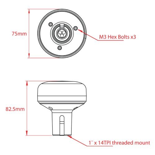 Digital Yacht - GPS160 TriNav Sensor w/WLN10SM NMEA - ZDIGGPS160WL