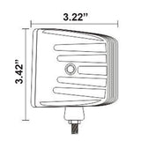 HEISE - Cube Flood Light 3" - 6 LED - HE-CL3