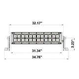 HEISE - Dual Row LED Light Bar - 30" - HE-DR30