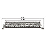 HEISE - Triple Row LED Light Bar - 20" - HE-TR20