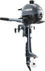 Yamaha F2.5LMHB Outboard - Gray | 20-Inch Shaft | Tiller Handle | Manual Start | 360° Steering
