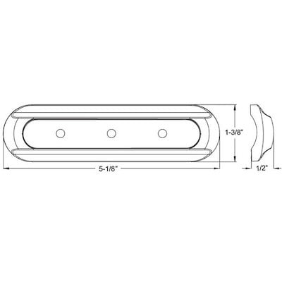 Hella Marine - Value Fit Mini 6 LED Flood Light Bar - 6" - White - 357203051