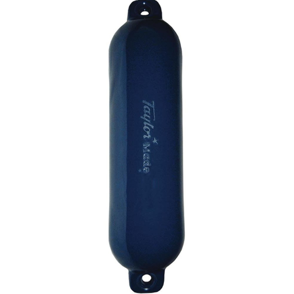 Taylor Made - Hull Gard Inflatable Vinyl Fender - Navy Blue - 5-1/2 inch x 20 inch - 571022