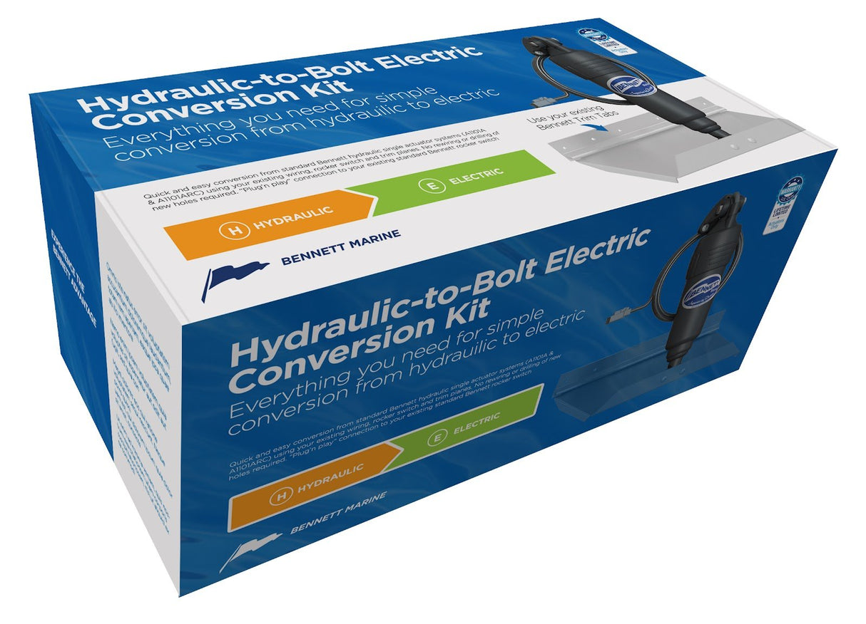 Bennett Trim Tabs - Hydraulic to BOLT Electric Conversion Kit - HYDBOLTCON