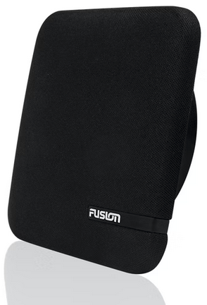 FUSION - SM-F65CB SM Series 6.5" Shallow Mount Square Speakers - Black Cloth Grill - 100W - 010-02263-11