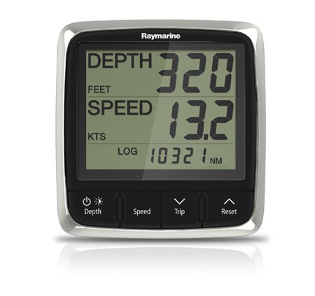 Raymarine - i50 Depth Display System with Thru-Hull Transducer - E70148