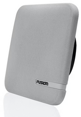 FUSION - SM-F65CW SM Series 6.5" Shallow Mount Square Speakers - White Cloth Grill - 100W - 010-02263-10