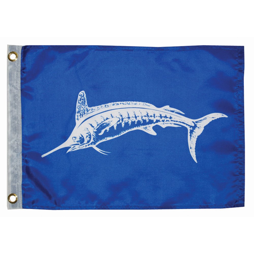 Taylor Made - White Marlin Flag - 12 inch x 18 inch - 3018