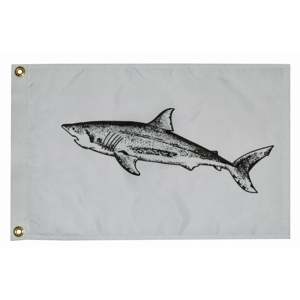 Taylor Made - Shark Flag - 12 inch x 18 inch - 3218