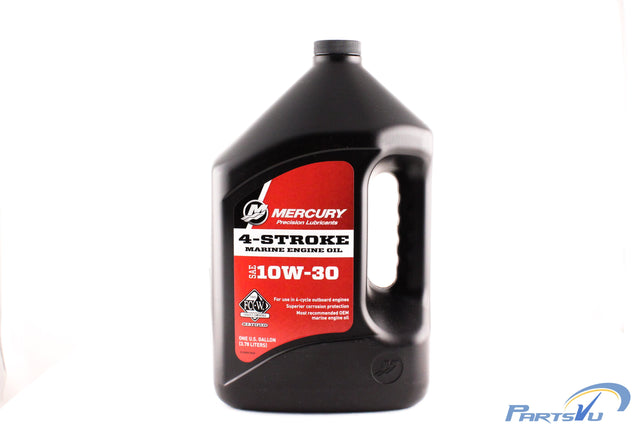 Mercury FC W 10W 30 Marine Engine Oil - Gallon - 92-8M0078626