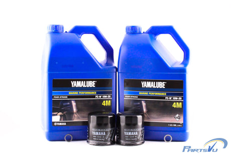 Yamaha F115 10W-30 Twin Engine Oil Change Kit