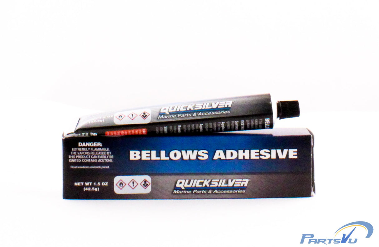 Mercury Quicksilver - Bellows Adhesive - Fits MCM Sterndrives - 42.5 g Tube - 92-86166Q1