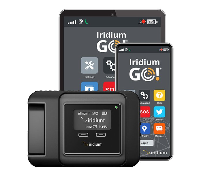Iridium - GO! Satellite Based Hot Spot - Up To 5 Users - GO