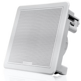 FUSION - FM-F77SW FM Series 7.7" Flush Mount Square Marine Speakers - White Grill - 200W - 010-02300-10