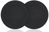 FUSION - FM-F77RB FM Series 7.7" Flush Mount Round Marine Speakers - Black Grill - 200W - 010-02300-01