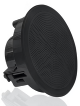 FUSION - FM-F77RB FM Series 7.7" Flush Mount Round Marine Speakers - Black Grill - 200W - 010-02300-01