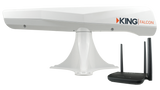 KING - Falcon Directional Wi-Fi Extender - White - KF1000
