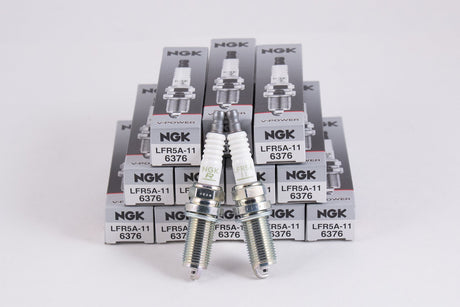 NGK LFR5A-11 (6376) V-Power Spark Plug - 12 Pack