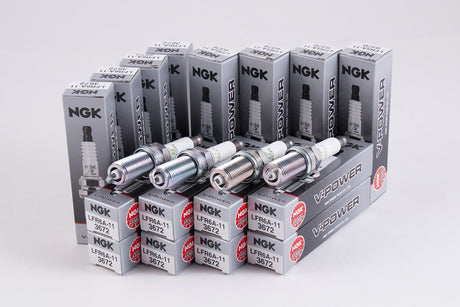 NGK LFR6A-11 (3672) V-Power Spark Plug - 16 Pack