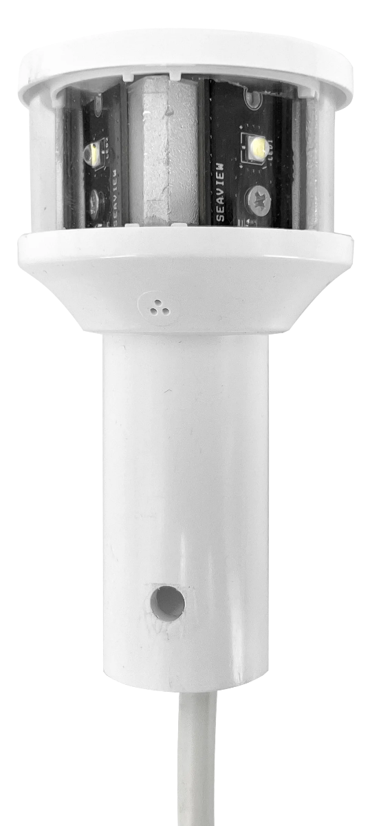 Seaview - LTB-U1A with 12.75" Post & Perko 1697 LED Light - LTBU1A1697