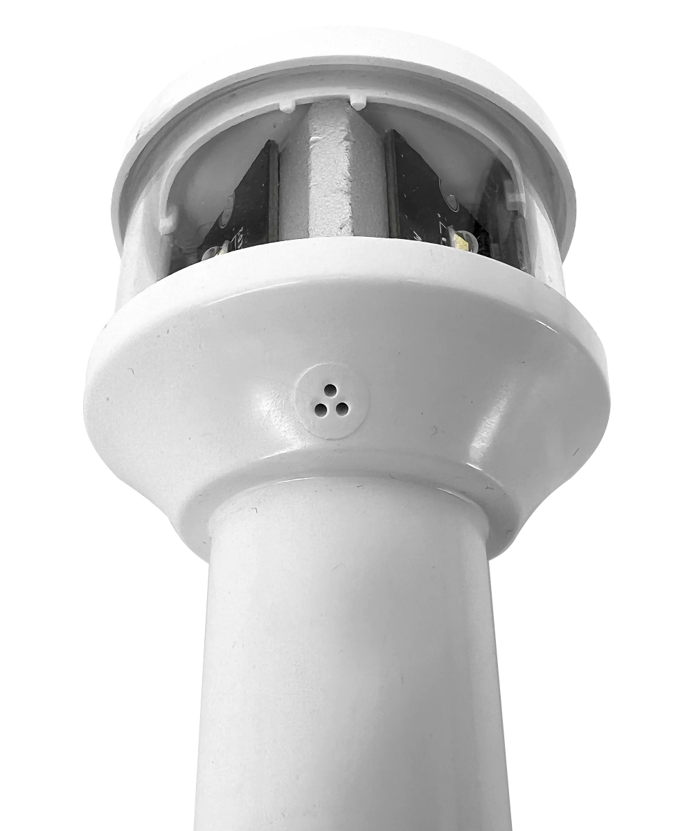 Seaview - LTB-U1A with 12.75" Post & Perko 1697 LED Light - LTBU1A1697