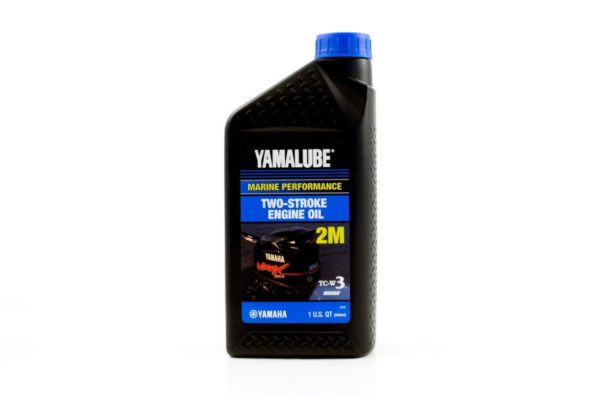 Yamalube 2M TCW3 2 Stroke Marine Oil Quart - LUB-2STRK-M1-12