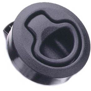 Southco - Flush Plastic Pull Latch - Pull To Close - Black - M1-64