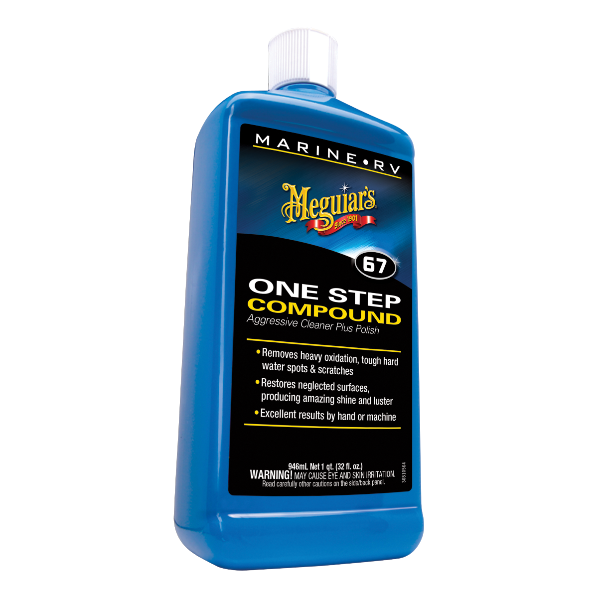 Meguiars Inc. - Marine/RV One Step Compound - 32 oz. - M6732