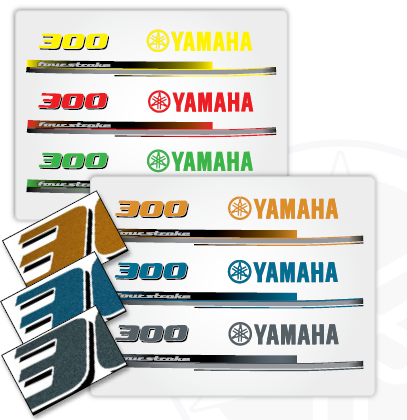 Yamaha - Ob grphc kit magnesium met 300 - MAR-426KT-27-06