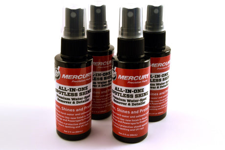 Mercury - All-In-One Spotless Shine Detailer & Water Spot Remover - 2 oz. - 4-Pack - 92-8M0170561