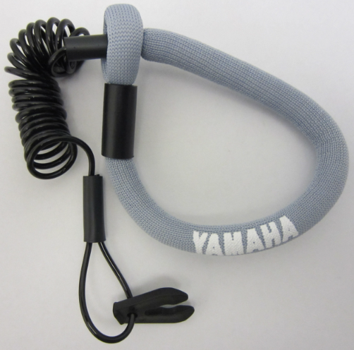 Yamaha Waverunner Floating Wrist Lanyard - Silver - MWV-LANCD-00-SV