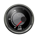 Yamaha - Volt Meter Chrome Bezel Classic Black Face | N80-83503-60-00