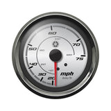 Yamaha - Speedometer 0-75mph Chrome Bezel Sport Silver Face | N80-83510-10-00