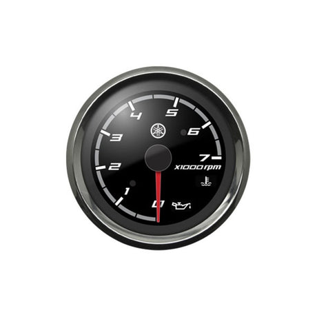 Yamaha - Tachometer Chrome Bezel Sport Black Face - N80-83540-20-00