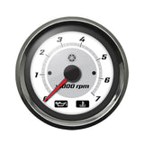 Yamaha - Tachometer Chrome Bezel Classic White Face | N80-83540-40-00
