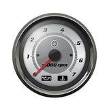 Yamaha - Tachometer Chrome Bezel Classic Silver Face | N80-83540-50-00
