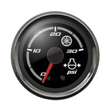 Yamaha - Water Pressure Gauge Chrome Bezel Classic Black Face - N80-83660-60-00