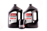 Mercury Marine 200 225 250 275 300 350 & 400R HP Verado Four Stroke Outboard FC-W 25W-40 Synthetic Blend Oil Change Kit