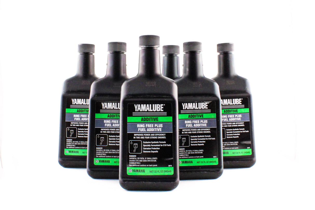 Yamaha - Yamalube Outboard Ring Free Plus Fuel Additive - 32 oz - Case of 6 - ACC-RNGFR-PL-32