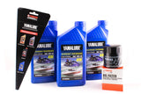 Yamaha Yamalube Boat PWC Waverunner Watercraft VX Sport Deluxe Cruiser VXR VXS V1 212 232 AR210 AR230 Oil Change Kit - LUB-10W40-WV-12 - 5GH-13440-71-00