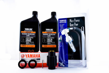 Yamaha F225 F250 F300 4.2L V6 Water Pump Repair Gear Oil Kit w/ Pump & SDS Prop Damper 6CE-W0078-00-00
