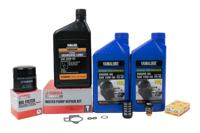 Yamaha T25 300 Hour Service Maintenance Kit - Yamalube 10W-30 - 2009-2019