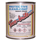 Toonbrite - Toon-Brite Aluminum Cleaner & Protective Clear-Coat - P100QT