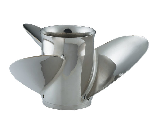 Yamaha F Series Performance 3 Stainless Steel Propeller - 3 Blade - 10.125 Dia - 11 Pitch - RH Rotation - MAR-GYT3B-02-11