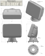 NavPod - PowerPod Precut f/Garmin GPSMAP 5012 & 5212 - PP5055