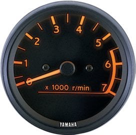 Yamaha - Pro Series Tachometer without Oil Indicator, part of the PartsVu Yamaha outboard gauges & gauge kit collection