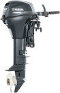 Yamaha T9.9LPHB Outboard - 20-Inch Shaft | Tiller Handle | Electric Start |Power Tilt| High Thrust | Gray