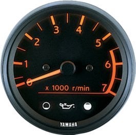 Yamaha - Pro Series Tachometer with Two-Stroke Oil Indicators - 6Y5-83540-06-00