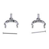 Sea Choice - Chrome Plated Zinc Rowlock Horns Only (Sold as Pair)